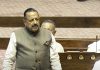 Union Minister Dr Jitendra Singh speaking in the Rajya Sabha on Thursday.