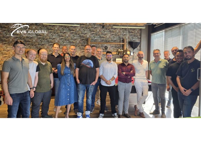 RVS iGlobal team representing Jammu's tech talent in the Netherlands.