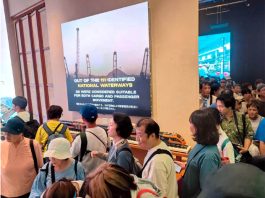 People in large numbers at Indian Railway Pavilion in the World Expo 2025 concluded at Osaka in Japan.