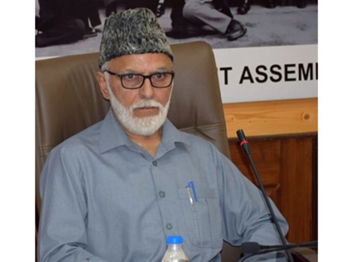 Sagar chairs Block Khanyar meeting at Nawa-i-Subah Sagar chairs Block Khanyar meeting at Nawa-i-Subah