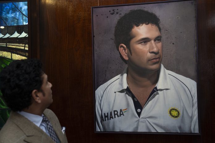 Sachin Tendulkar's portrait unveiled in MCC Museum at Lord's