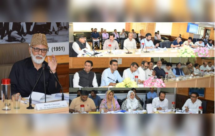 Committee on Public Undertakings reviews Audit Paras of JKPDCL
