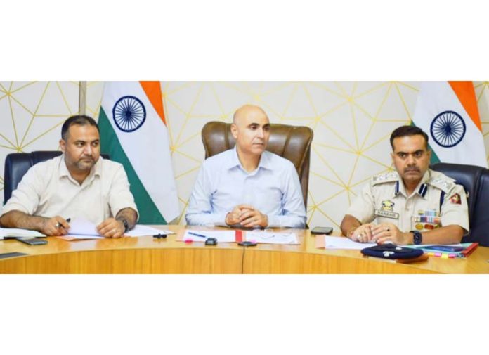 DC Kishtwar chairing District-Level NCORD meeting on Friday. DC Kishtwar chairing District-Level NCORD meeting on Friday.