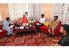 LG Kavinder Gupta interacting with various delegations in Kargil.