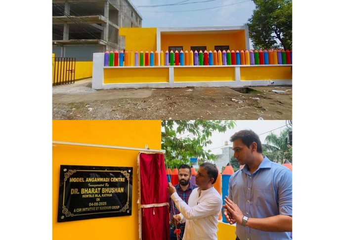 Kathua Administration dedicates Model Anganwadi Centre at Kabir Nagar copy