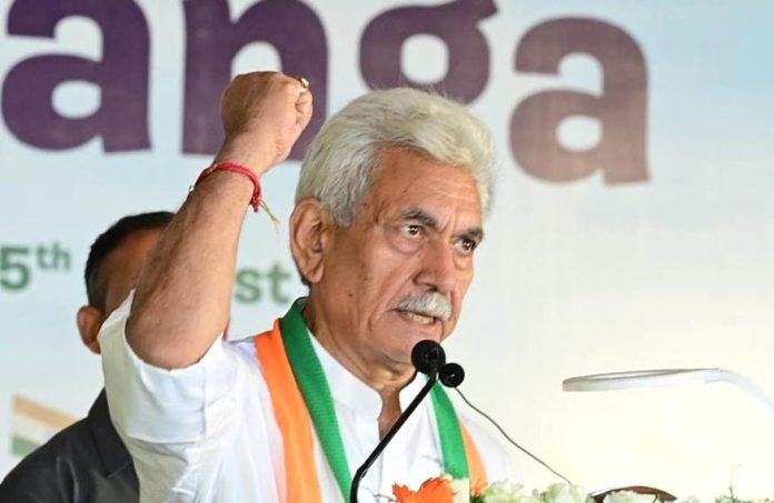 LG Manoj Sinha