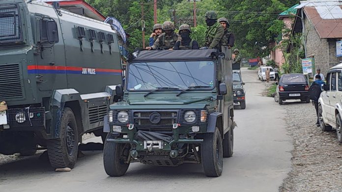The gun battle at Akhal, Kulgam continued for the 7th consecutive day on Thursday. (UNI) The gun battle at Akhal, Kulgam continued for the 7th consecutive day on Thursday. (UNI)