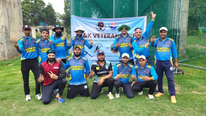 Winning team posing for group photograph. Winning team posing for group photograph.