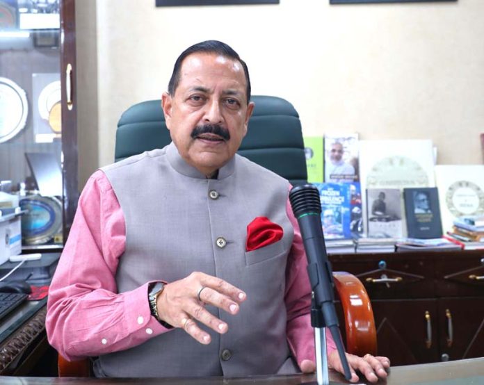 Union Minister Dr Jitendra Singh in an exclusive interview on J&K situation to a news agency on Saturday.