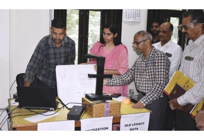 DC Reasi and AIGR launching digitization of records on Monday.