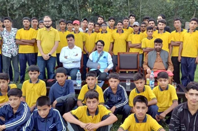 Khalil Ahmad Choudhary at legal awareness prog on Wednesday.