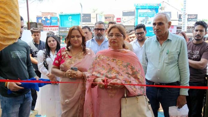 Dignitaries inaugurating new showroom of US Polo Assn in Jammu.