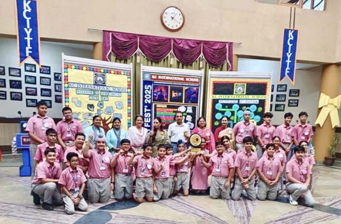 Students posing for a group photograph. Students posing for a group photograph.