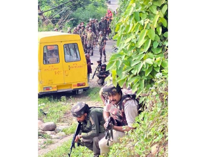 Railways Police conducting mock drill.