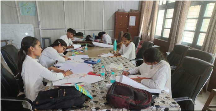 Students participating in Inter-College Competitions at GDC Kathua. Students participating in Inter-College Competitions at GDC Kathua.