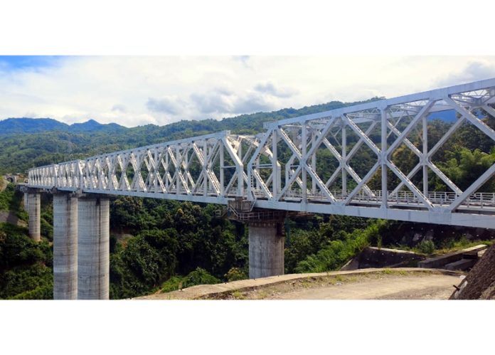 India's 2nd tallest pier bridge constructed under the Bairabi-Sairang New Line Railway Project in Mizoram. India's 2nd tallest pier bridge constructed under the Bairabi-Sairang New Line Railway Project in Mizoram.