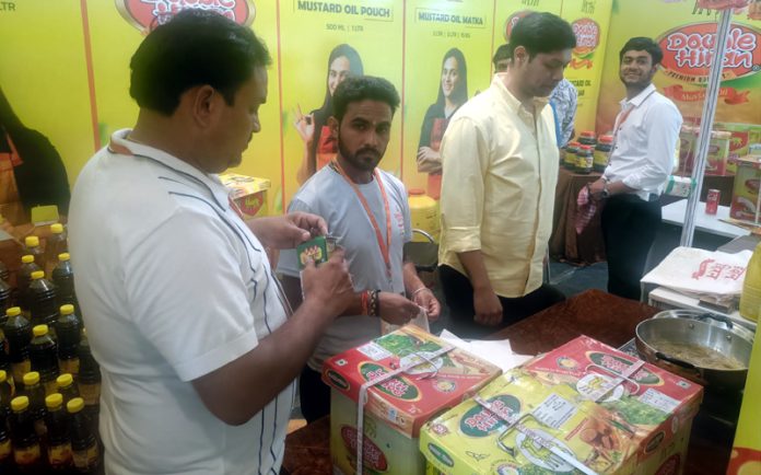 Customers visiting stalls on the first day of Grand Shopping Expo-2025 in Jammu. Customers visiting stalls on the first day of Grand Shopping Expo-2025 in Jammu.