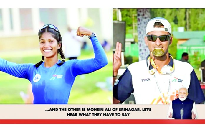 Rashmita Sahu of Odisha and Mohsin Ali of Srinagar with whom PM Narendra Modi interacted in ‘Mann Ki Baat’ on Sunday. Rashmita Sahu of Odisha and Mohsin Ali of Srinagar with whom PM Narendra Modi interacted in ‘Mann Ki Baat’ on Sunday.