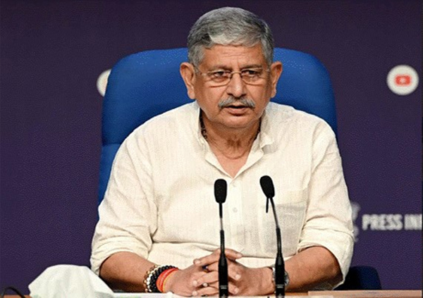 Fisheries Minister Rajiv Ranjan Singh