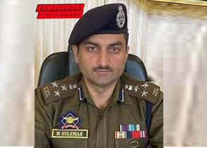 Inspector General of Police (Traffic) M Suleman Choudhary