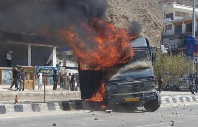Ladakh Protest