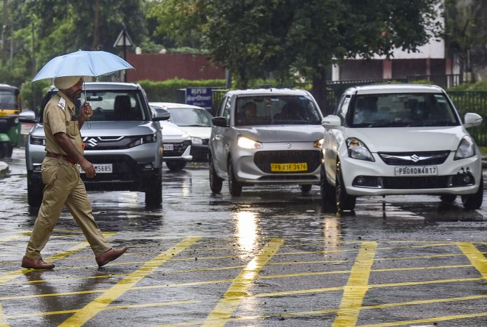 Weather: Rain in Jalandhar