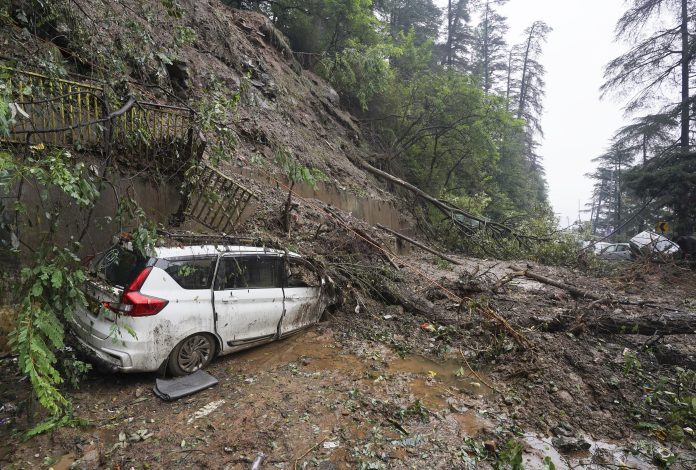 Landslide in Shimla