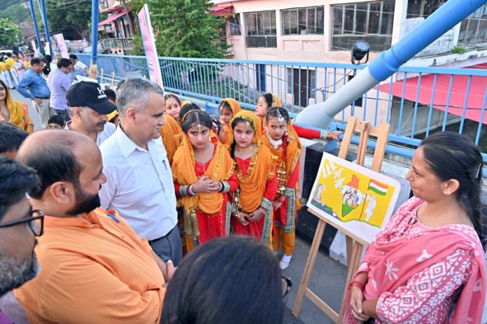 Dignitaries during workshop on ‘Vision of Viksit Bharat’.