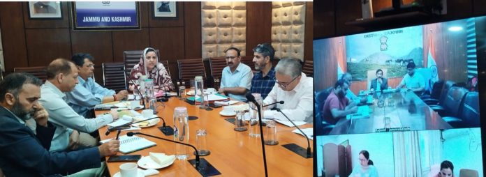 Sakeena Itoo reviews Academic, Administrative functioning of BGSBU-01