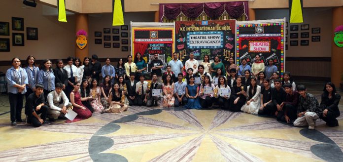 Participants posing along with dignitaries during a programme.