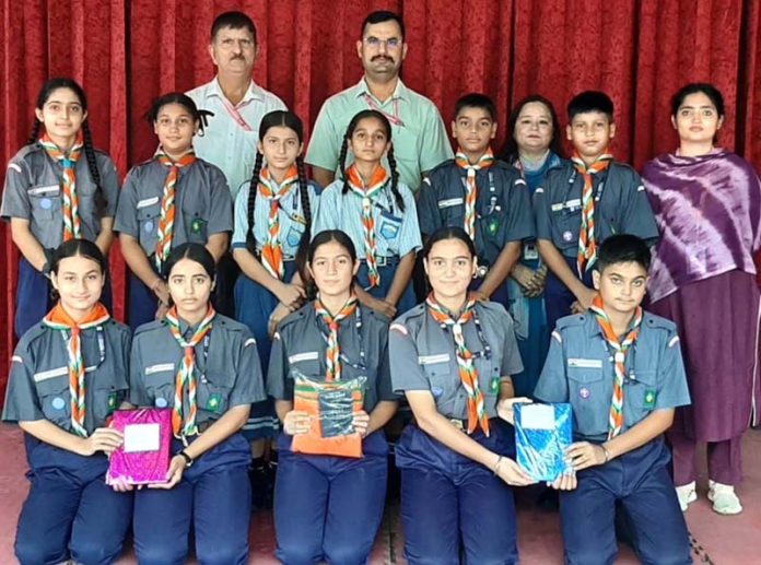 Students of Humanity Public School posing along with management. Students of Humanity Public School posing along with management.