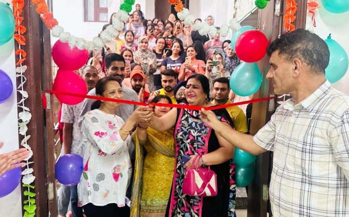 Dignitaries inaugurating Gymnasium for girls in GMC Rajouri. Dignitaries inaugurating Gymnasium for girls in GMC Rajouri.