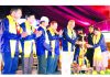 LG Kavinder Gupta lighting ceremonial lamp durnig convocation ceremony of Ladakh University.