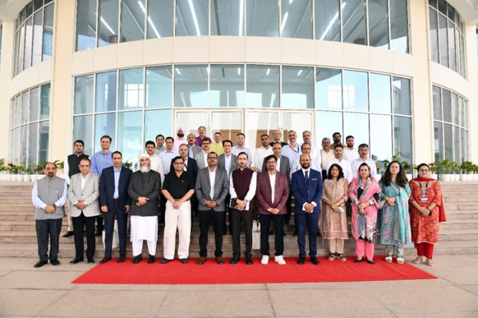 Participants and organizers of the second batch of two-day Management Development Program (MDP) at IIM Jammu.