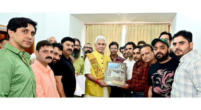 Delegation of AMEAK meeting Lieutenant Governor on Thursday.