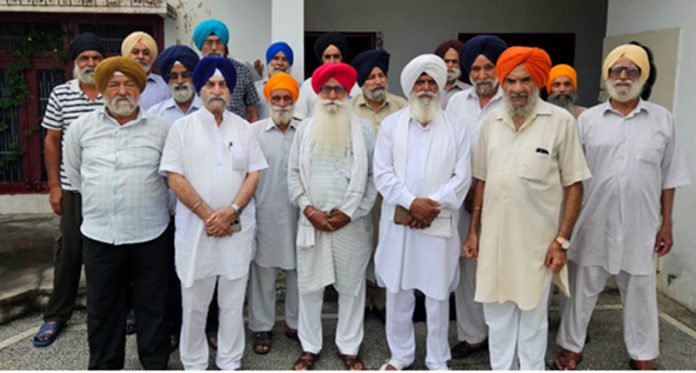 JKSAC members during meeting in Samba on Thursday.