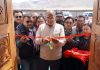 LG Ladakh Kavinder Gupta inaugurates Tehsildar office and record room in Nyoma on Friday.