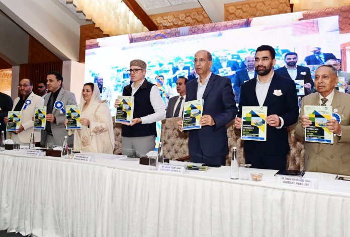 CM Omar Abdullah inaugurates National Conference on Patient Safety at SKICC (1)