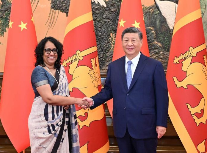 Chinese President Xi meets Sri Lankan PM Amarasuriya,  calls for stronger security collaboration