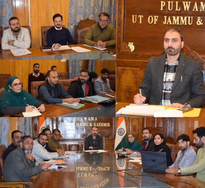 DC Pulwama Chairs meeting on Master Plan preparation for Awantipora Town