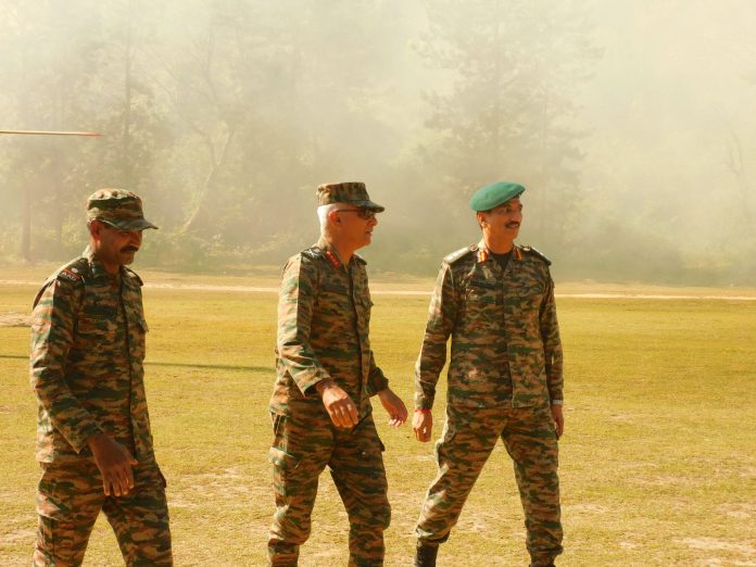 GoC Rising Star Corps Reviews Operation Readiness At Palchan Military Station GoC Rising Star Corps Reviews Operation Readiness At Palchan Military Station