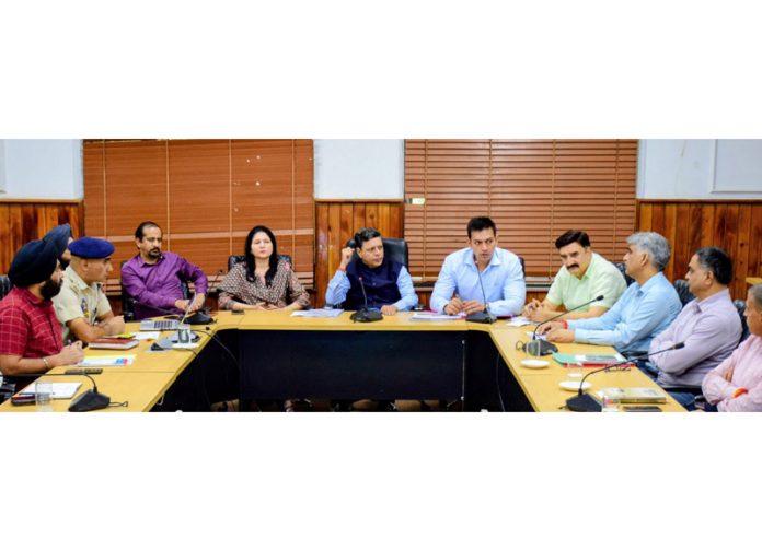 CEO chairing a meeting on Friday.