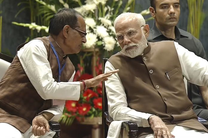 PM Modi during an event in Delhi