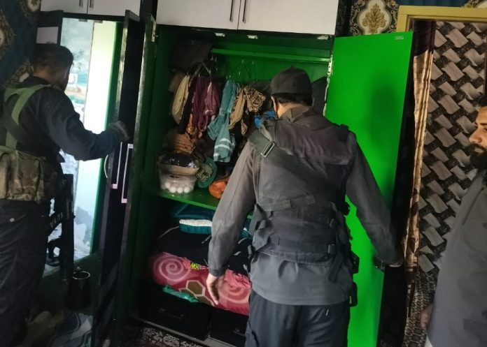 Raids At Premises Of Terror Associates In Srinagar To Dismantle Terror Network