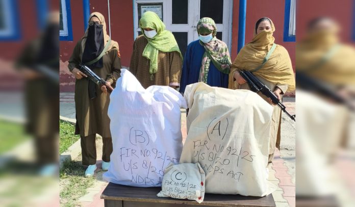 Two Women Drug Peddlers Arrested In J&K's Shopian Two Women Drug Peddlers Arrested In J&K's Shopian