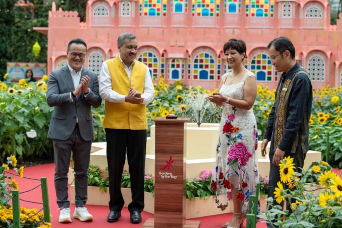 60 years of India-Singapore ties  celebrated with sunflower exhibition