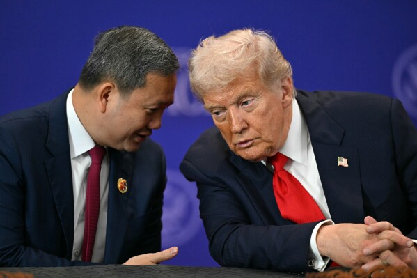 Trump attends ceasefire ceremony with Thailand, Cambodia during Malaysia visit Trump attends ceasefire ceremony with Thailand, Cambodia during Malaysia visit