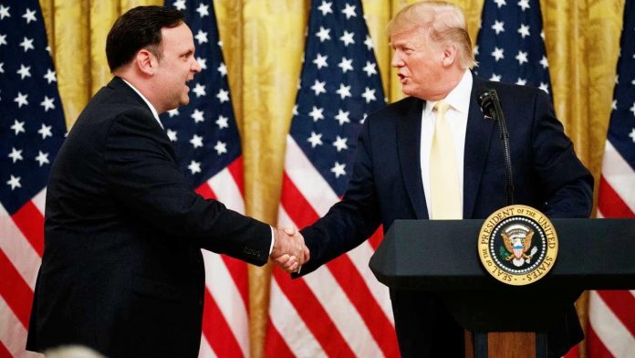 Trump appoints Dan Scavino as White House personnel office head Trump appoints Dan Scavino as White House personnel office head