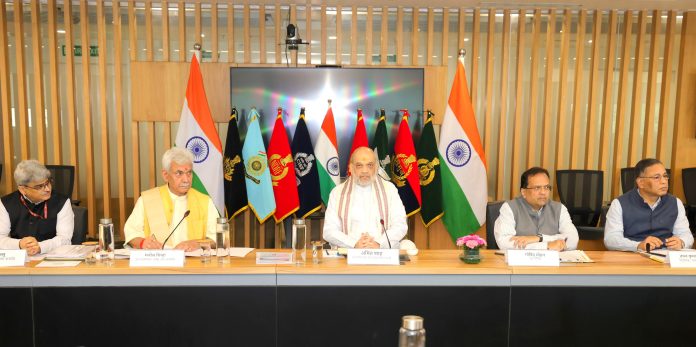 Home Home Minister Amit Shah Chairs High Level Meet On J&K Home Home Minister Amit Shah Chairs High Level Meet On J&K