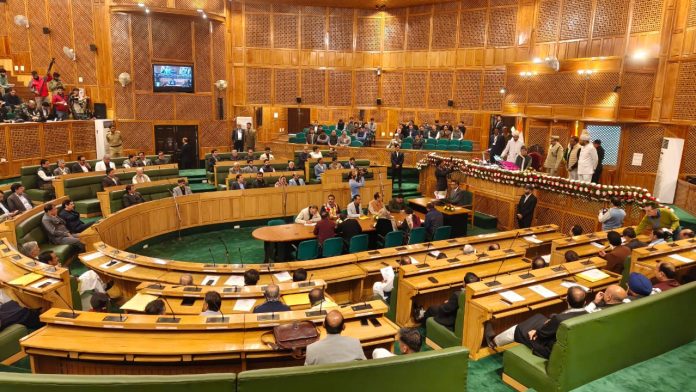 BJP Protests Against NC MLA’s “Communal Party” Remark BJP Protests Against NC MLA’s “Communal Party” Remark